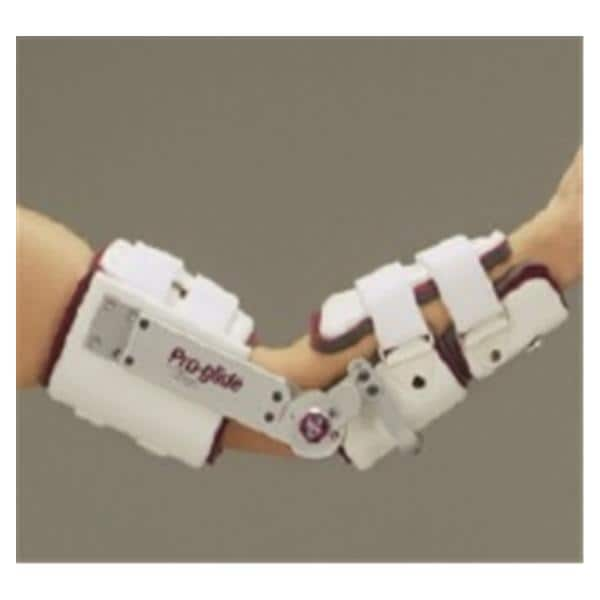 Pro-Glide Dynamic Splint Elbow Size B Aluminum Frame 6-1/2-7-3/4" Right