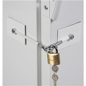 No Drill Locking Kit For Refrigerator Ea