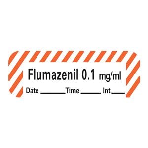 Flumazenil 0.1 mg/ml Anesthesia Label Ea