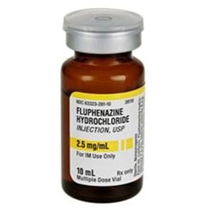 Fluphenazine HCl Injection 2.5mg/mL MDV 10mL/Vl