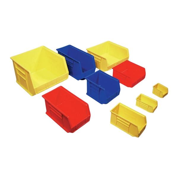 AkroBins Storage Bin Yellow Polymer With Label Holder 18x8-1/4x9" Ea