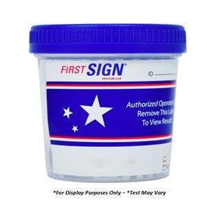 First Sign DOA: Drugs of Abuse Test Cup CLIA Waived 25/Bx