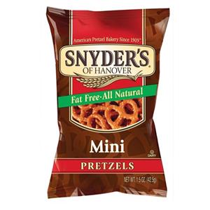 Pretzel Mini Synder's Snack 1.5oz 48/Pk 48/Pk