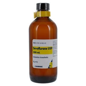 Sevoflurane Inhalation Solution 100% Bottle 250mL 6/Bx