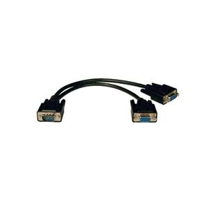 Cable Y-Splitter Tripp Lite 1Ft Ea Ea