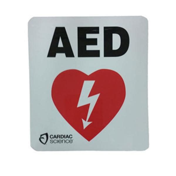 Burdick AED Sticker New Ea