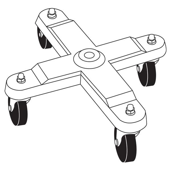 Wheel Base For Baumanometer Standby Model Ea