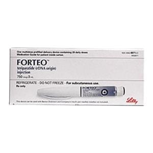 Forteo Injection 600mcg Prefilled Pen 2.4mL 2.4ml/Ea