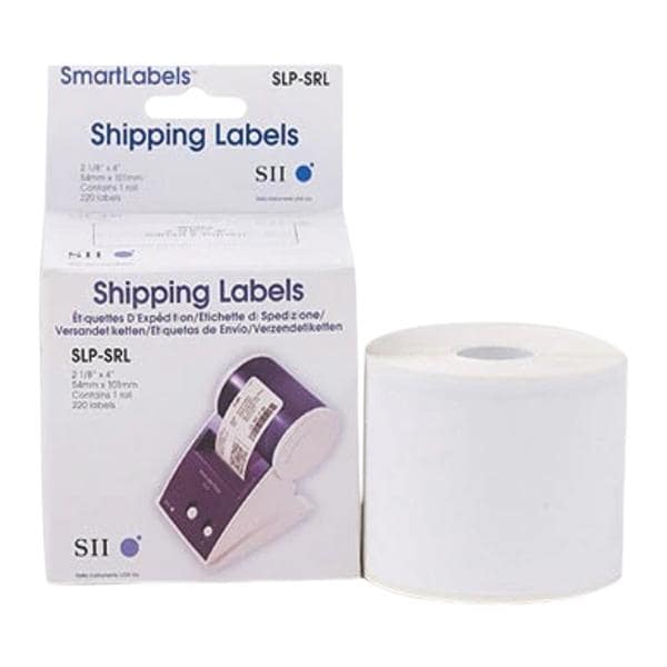 Adhesive Shipping Labels 4" 200/Roll Ea