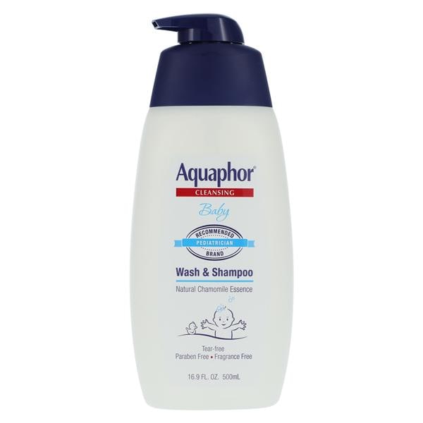 Aquaphor Cleansing Shampoo/Wash Tear-Free Bby Disposable FrgrncFr 16.9oz 1/Bt, 12 BT/CA