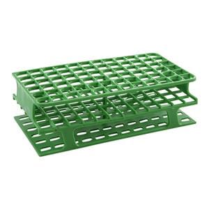 OneRack Test Tube Rack Polypropylene Green 13mm 8/Pk