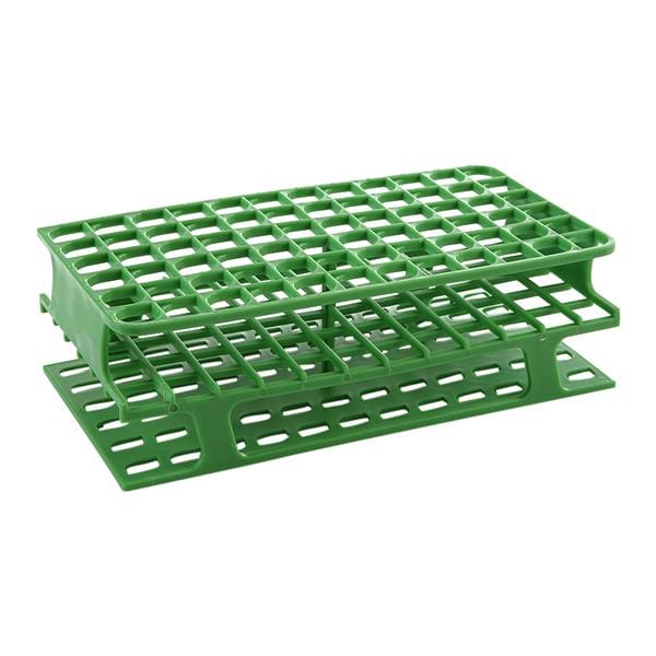 OneRack Test Tube Rack Polypropylene Green 13mm 8/Pk