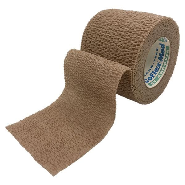 CoFlex Med Medical Bandage Elastic 4"x 5Yd Tan Sterile 18/Ca