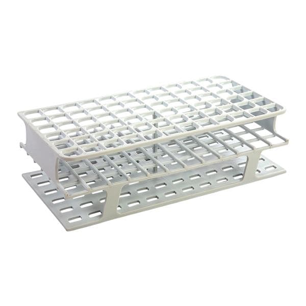 OneRack Test Tube Rack Polypropylene White 16 mm 8/Ca