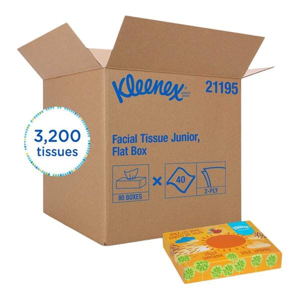 Kleenex Tissue White 2 Ply 40/Bx