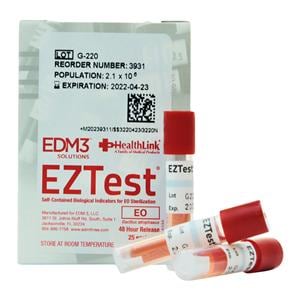 EZTest Biological Indicator 25/Pk