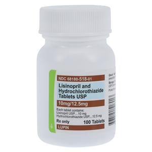 Lisinopril/HCTZ 10mg/12.5mg 100