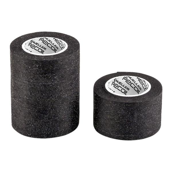 Recoil Cohesive Tape Adhesive Coating 2"x4yd Black 10/Ca