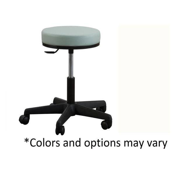 Premium Exam Stool Pure White 300lb Capacity