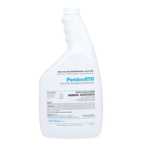 PeridoxRTU Sporicidal Disinfectant 32 oz 6/Ca