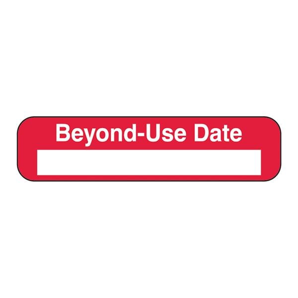 Label Beyond Use Date 1000/Pk