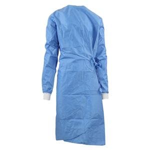 Spectrum Non Reinforced Surgical Gown AAMI Level 3 SMS 2X Large Blue 24/Ca