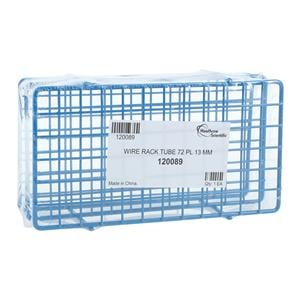 Test Tube Rack 6x12 Array 72 Place Blue Ea