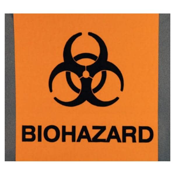 GHS Biohazard 3x3" Warning Labels 10/Pk