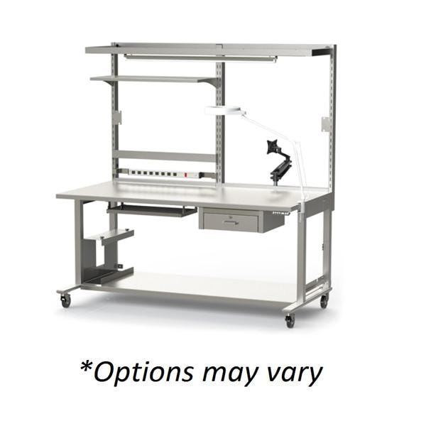 Prep/Pack Workstation Stainless Steel Ea