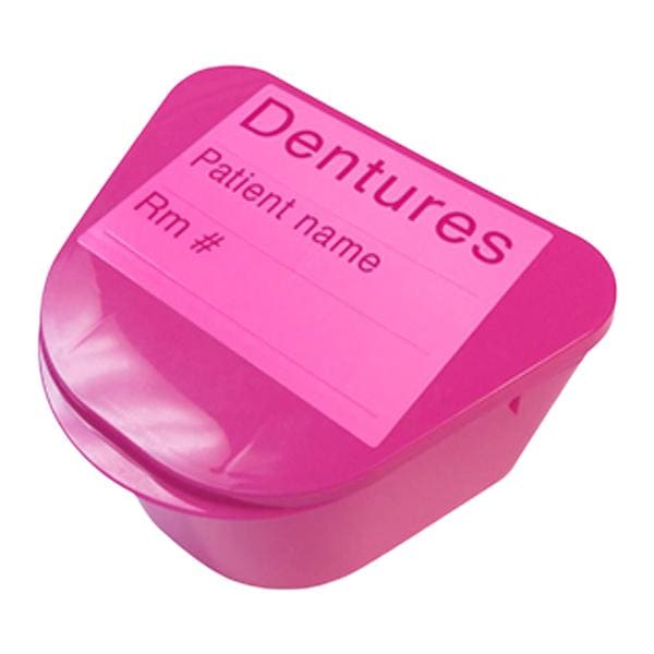 Disposable Denture Cup Hot Pink 200/Ca