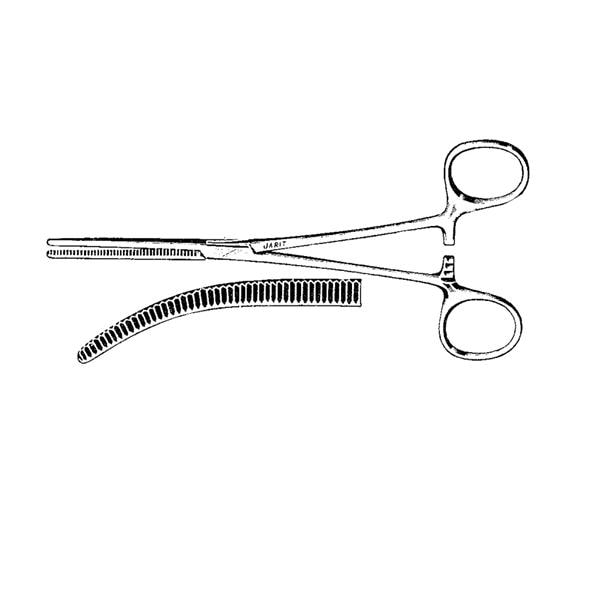 Rochester-Pean Forcep Curved 6-1/2" Satin Ea