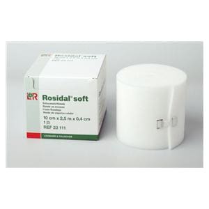 Rosidal Soft Polyurethane Foam Foam Padding Roll 4x0.12" White LF