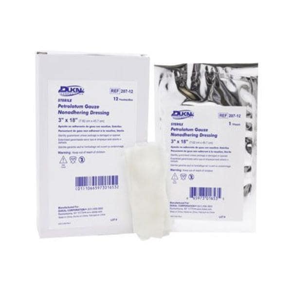 Gauze Petrolatum Dressing 6x36" Sterile Not Made With Natural Rubber Latex