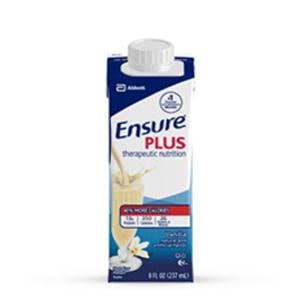 Ensure Plus Nutritional Shake Vanilla 8oz Carton 24/Ca