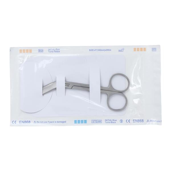 Econo Lister Bandage Scissors Angled 5-1/2" Stainless Steel Sterile Dsp Ea