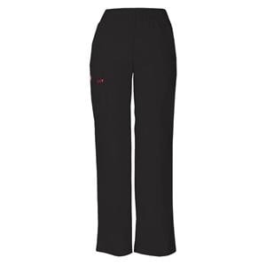 Dickies Scrub Pant 5 Pockets X-Small Black Womens Ea