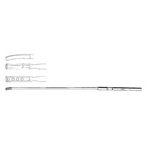 Endocervical Curette 12-1/4" Stainless Steel Disposable Ea