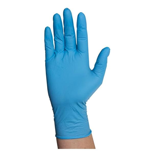 PremierPro Nitrile Exam Gloves Small Blue Sterile