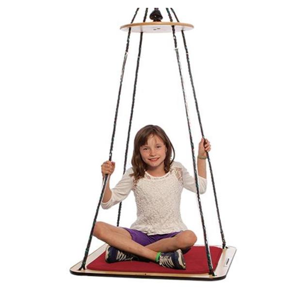 Theragym Swing Platform Wood Base With Removable Carpet Pad