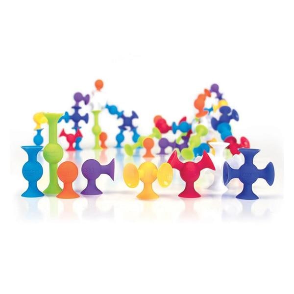 Squigz Motor Function Toy Multicolor Silicone With Accs