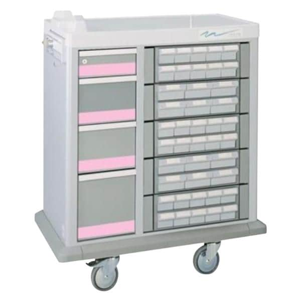 Full Cart 39x43" (4) Drawer Key Lock