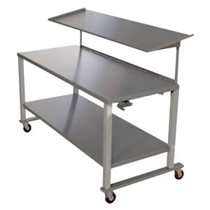 Space-Saver Work Table Silver