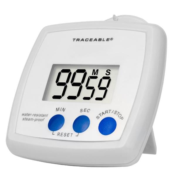 Traceable Timer 99 Minutes, 59 Seconds Audible Alarm Ea