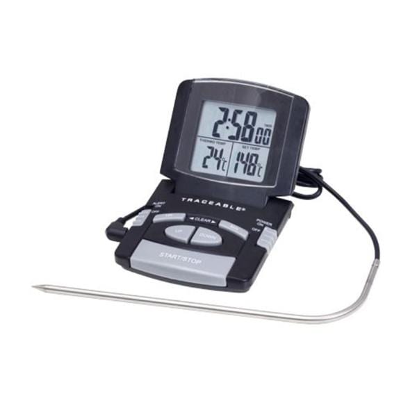 Traceable Alarm Thermometer ABS Plastic 0 to 200C Ea