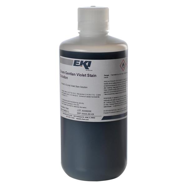 Gram Stain Solution Violet 1L Bottle Ea