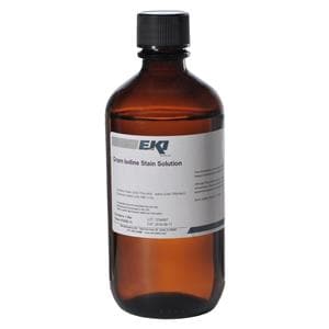 Stain Solution Gram Iodine Brown 1L Bottle Ea