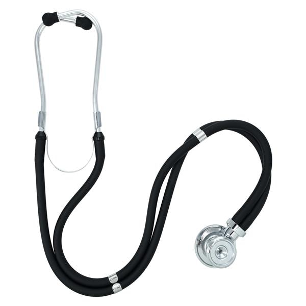 Adscope 641 Sprague Rappaport Stethoscope Adlt/Ped Blk Double Lumen Tubing Ea