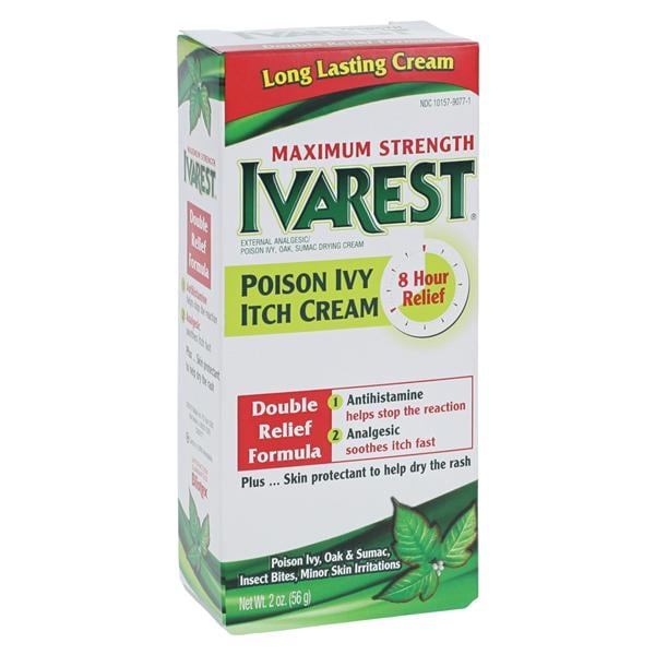 Ivarest Anti-Itch Topical Cream 2oz/Ea