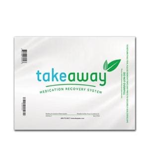 TakeAway Medication Disposal Envelope 11x8" 50/Bx