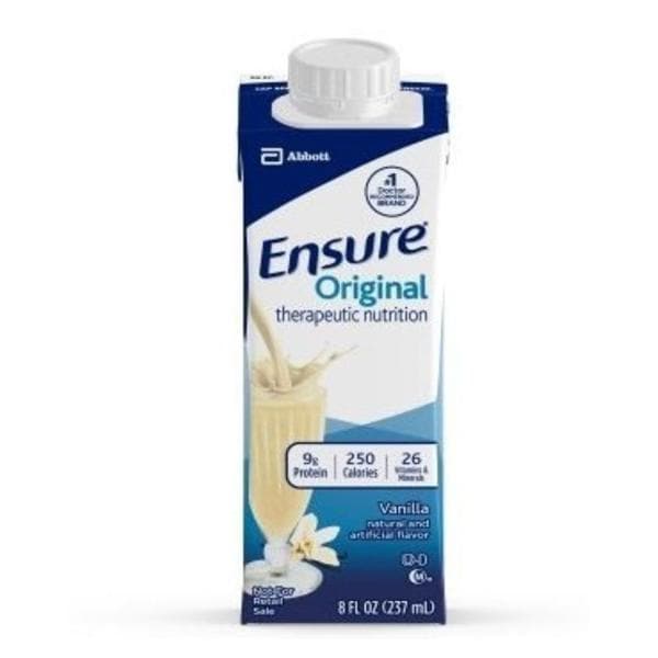 Ensure Original Drink Shake Vanilla 8oz Carton 24/Ca